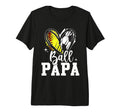 Ball Papa Softball Soccer Ball T-Shirt - Casual Everyday Wear for Adults