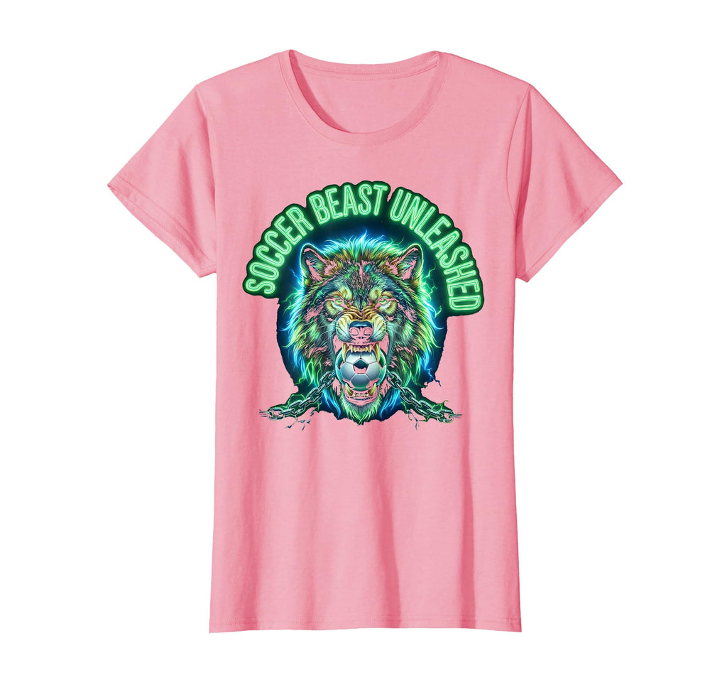 Soccer Beast Unleashed Soccer T-Shirt - Fun Novelty Design Unisex