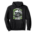 Heartbeats Echo Soccer Fields Embrace Hoodie - Custom Art Print Men Women