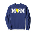 Softball Soccer Mom Soccer Softball Sweatshirt - Trendy Graphic for Adults