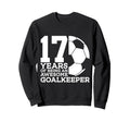 Soccer 17 Years Awesome Soccer Sweatshirt - Trendy Graphic Unisex