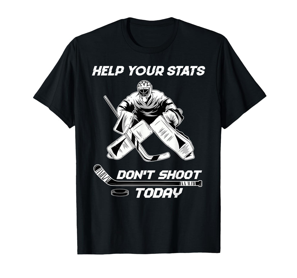 Ice Hockey Goalkeeper Ice Hockey T-Shirt - Trendy Graphic Men Women