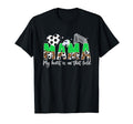 My Heart Is That Field Soccer Mom Soccer T-Shirt - Streetwear Style Unisex