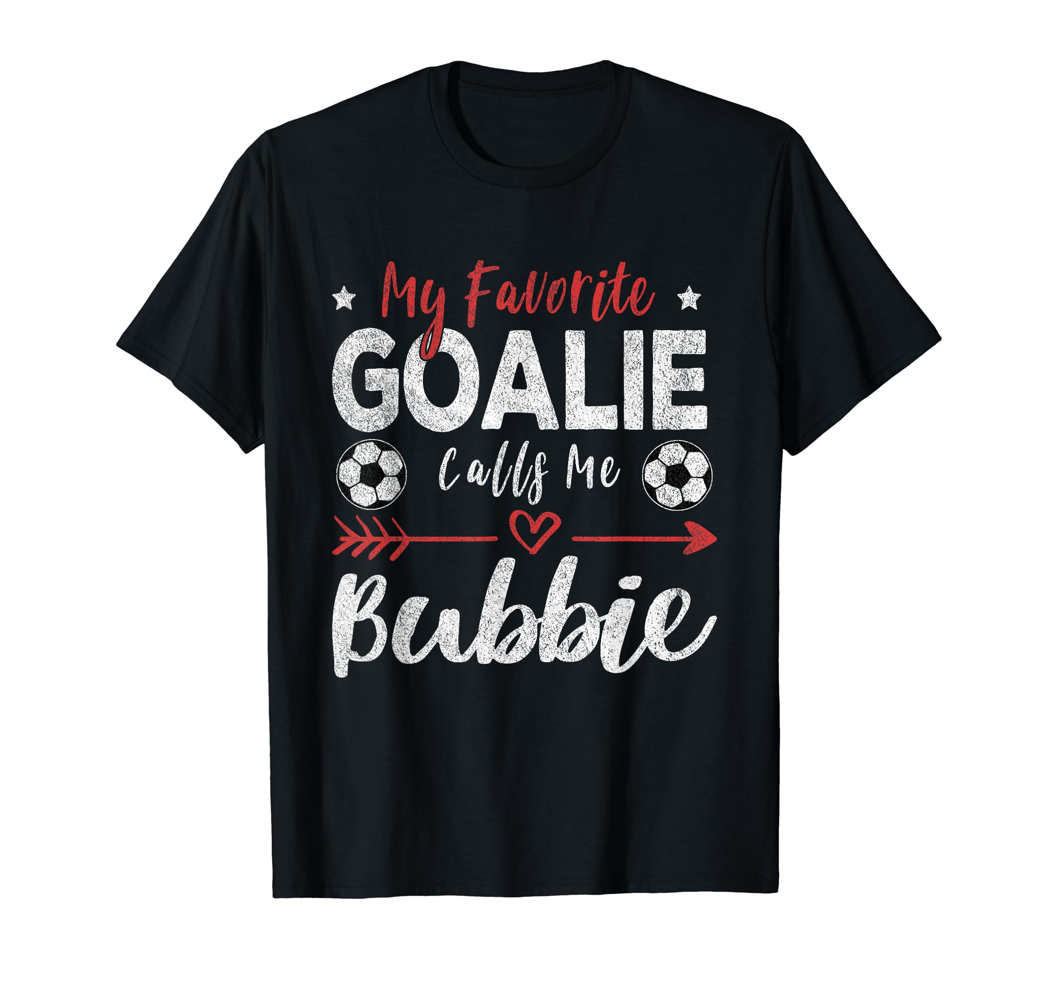 My Favorite Goalie Calls Me Bubbie T-Shirt - Custom Art Print for Adults