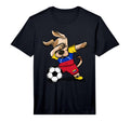 Dabbing Dog Venezuela Soccer Jersey T-Shirt - Unique Graphic for Adults