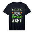 Sister Birthday Soccer Family Matching T-Shirt - Custom Art Print Unisex