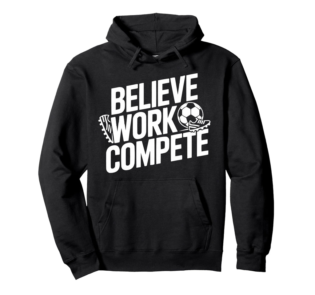 Christian Soccer Player Religious Hoodie - Fun Novelty Design for Adults