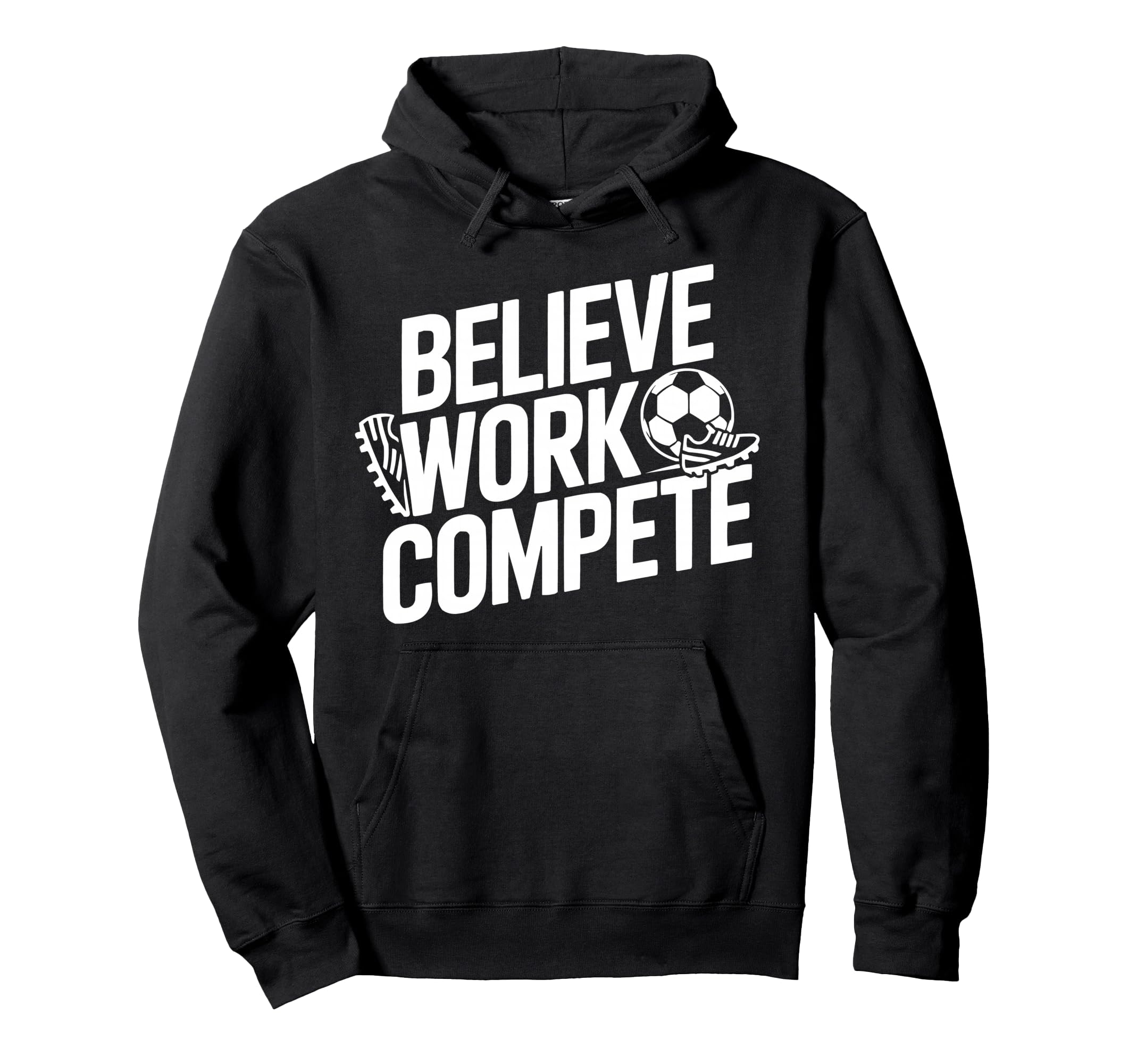 Christian Soccer Player Religious Hoodie - Fun Novelty Design for Adults