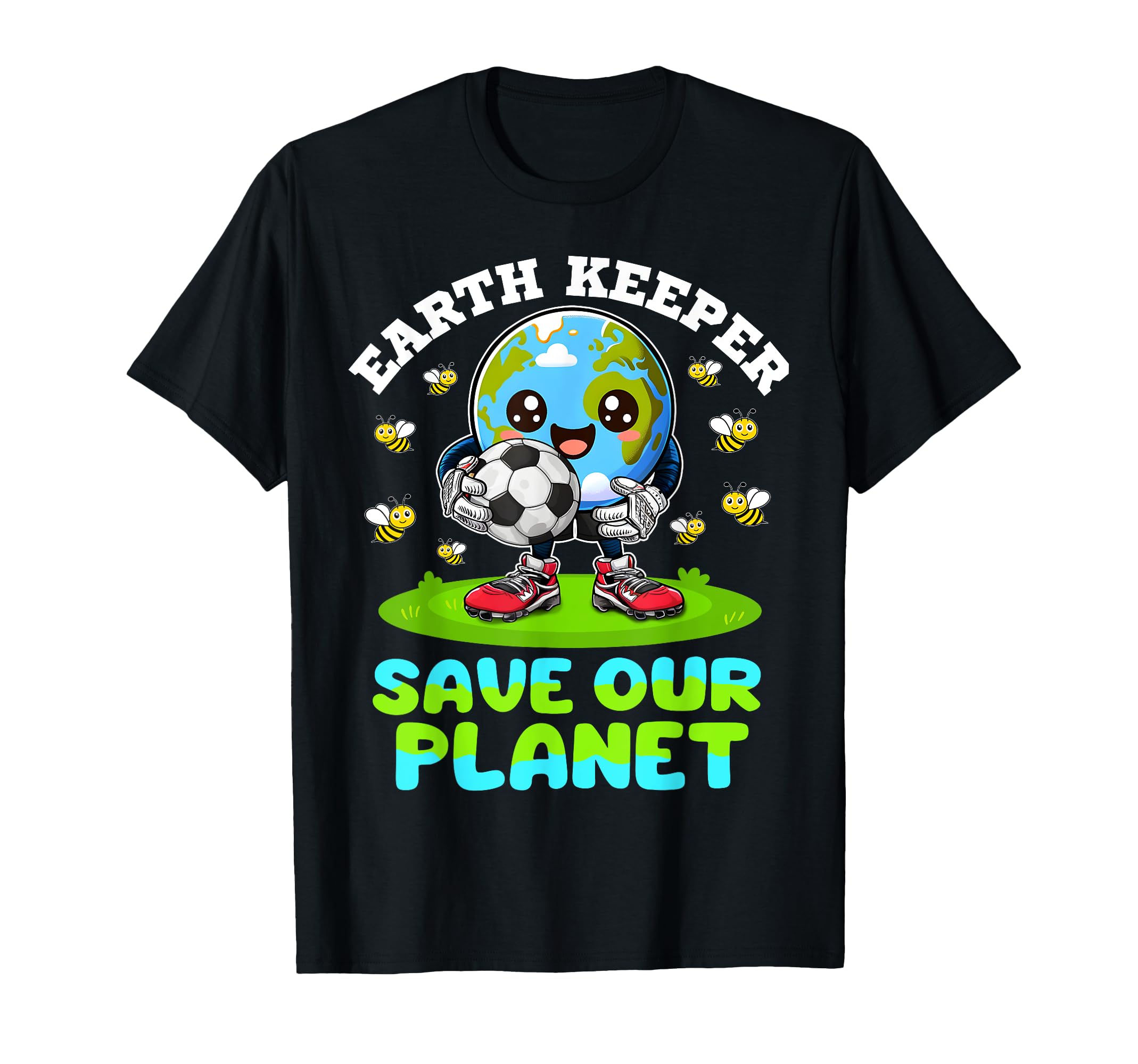 Earth Keeper Save Our Planet Earth T-Shirt - Aesthetic Graphic Men Women