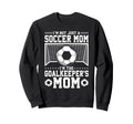 Im Not Just Soccer Mom Soccer Sweatshirt - Minimalist Print for Adults