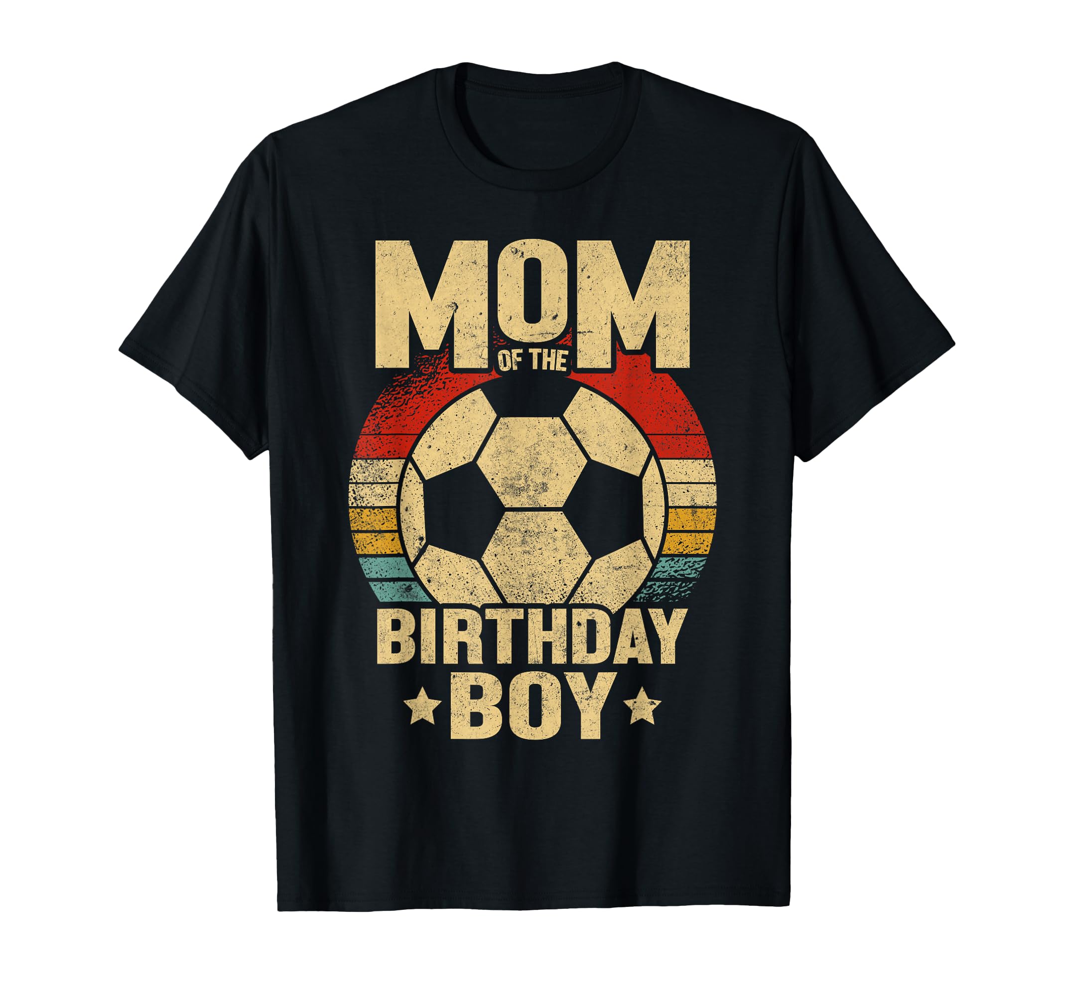 Mom Soccer Lover Birthday T-Shirt - Graphic Print Unisex