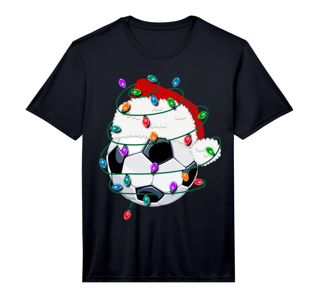 Santa Hat Gifts Light Ball Funny T-Shirt - Novelty Apparel Men Women