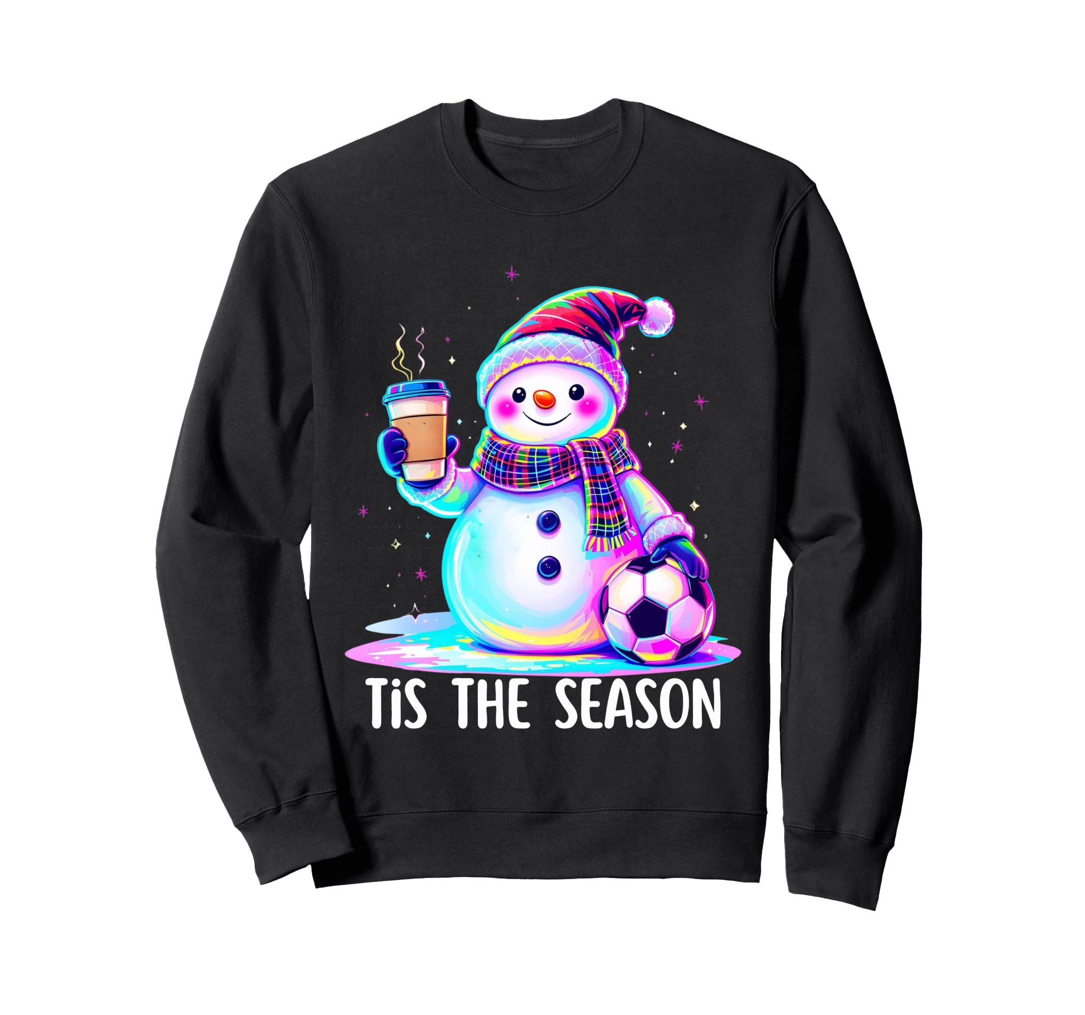 Funny Soccer Tis Season Soccer Sweatshirt - Aesthetic Graphic Unisex