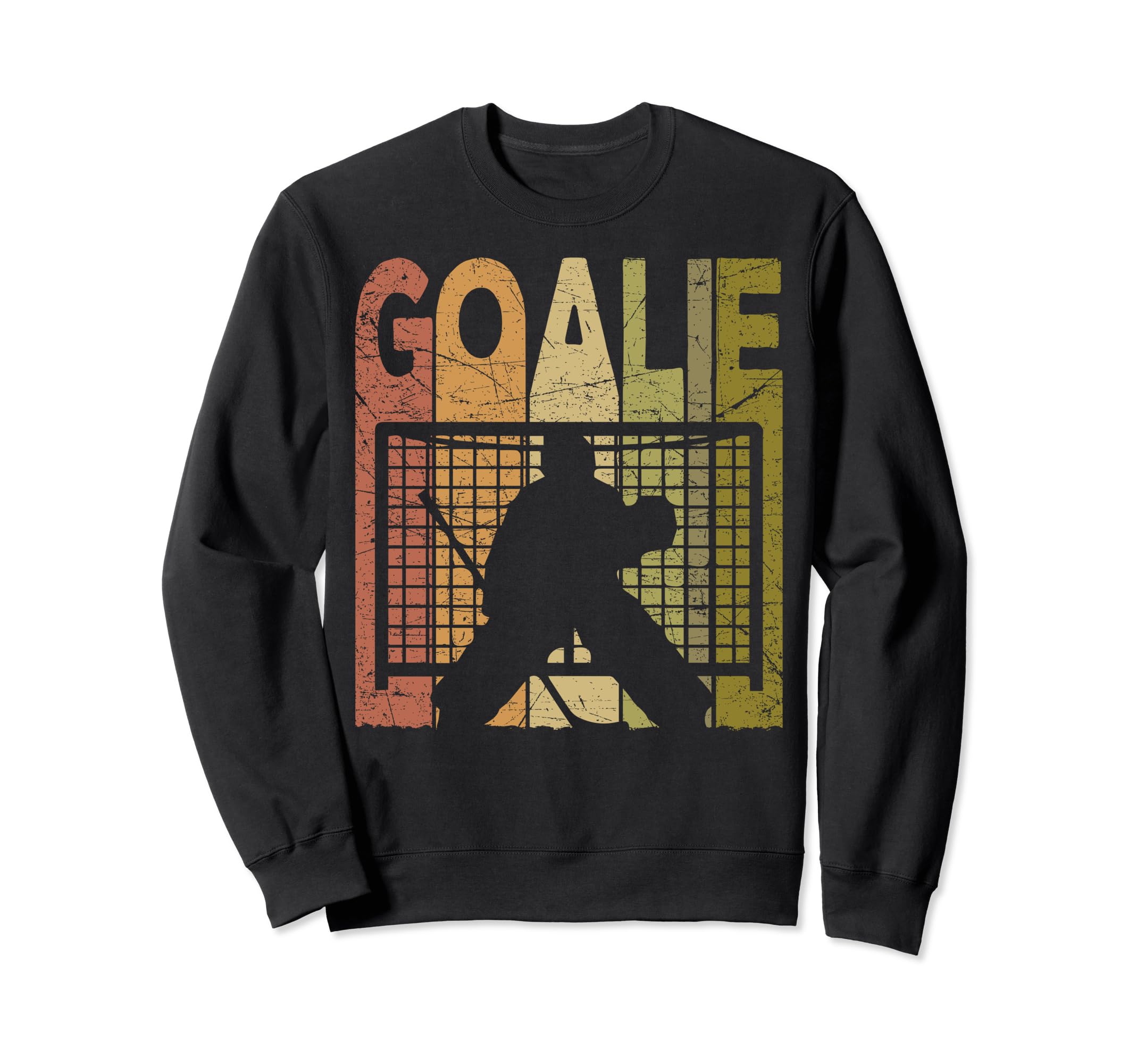 Ice Hockey Goalie Ice Hockey Sweatshirt - Fun Novelty Design Unisex