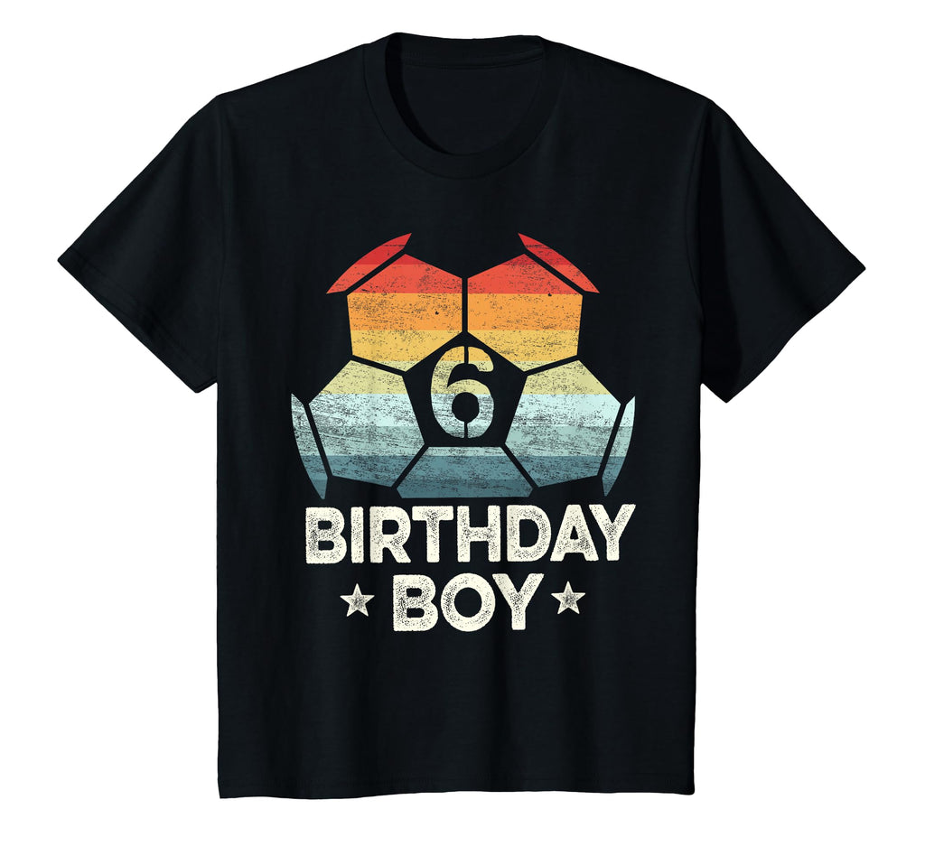 6 Year Old Soccer Player Gifts 6Th T-Shirt - Aesthetic Graphic for Adults