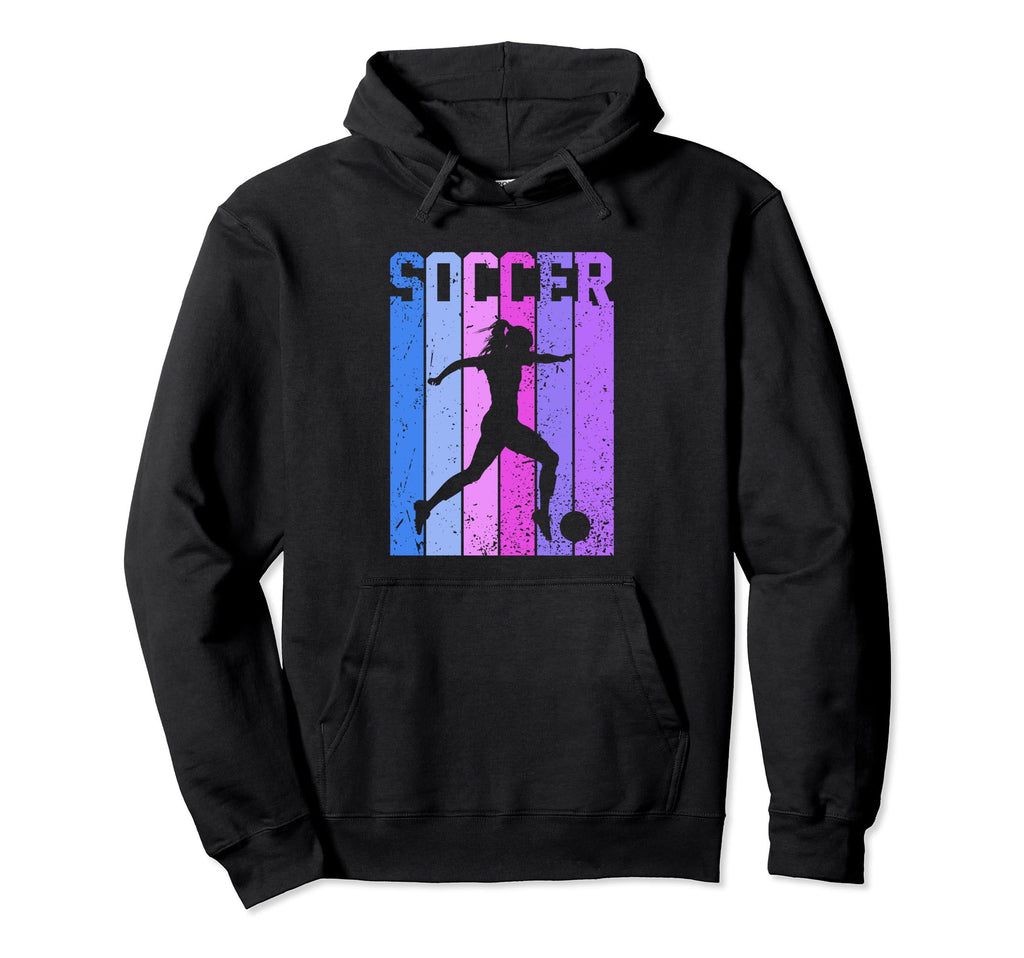 Womens Soccer Player Hoodie - Novelty Apparel Men Women