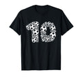 Soccer 10Th Birthday 10 Years T-Shirt - Unique Graphic for Adults