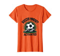 Soccer Mindset Activated Bold T-Shirt - Custom Art Print Unisex