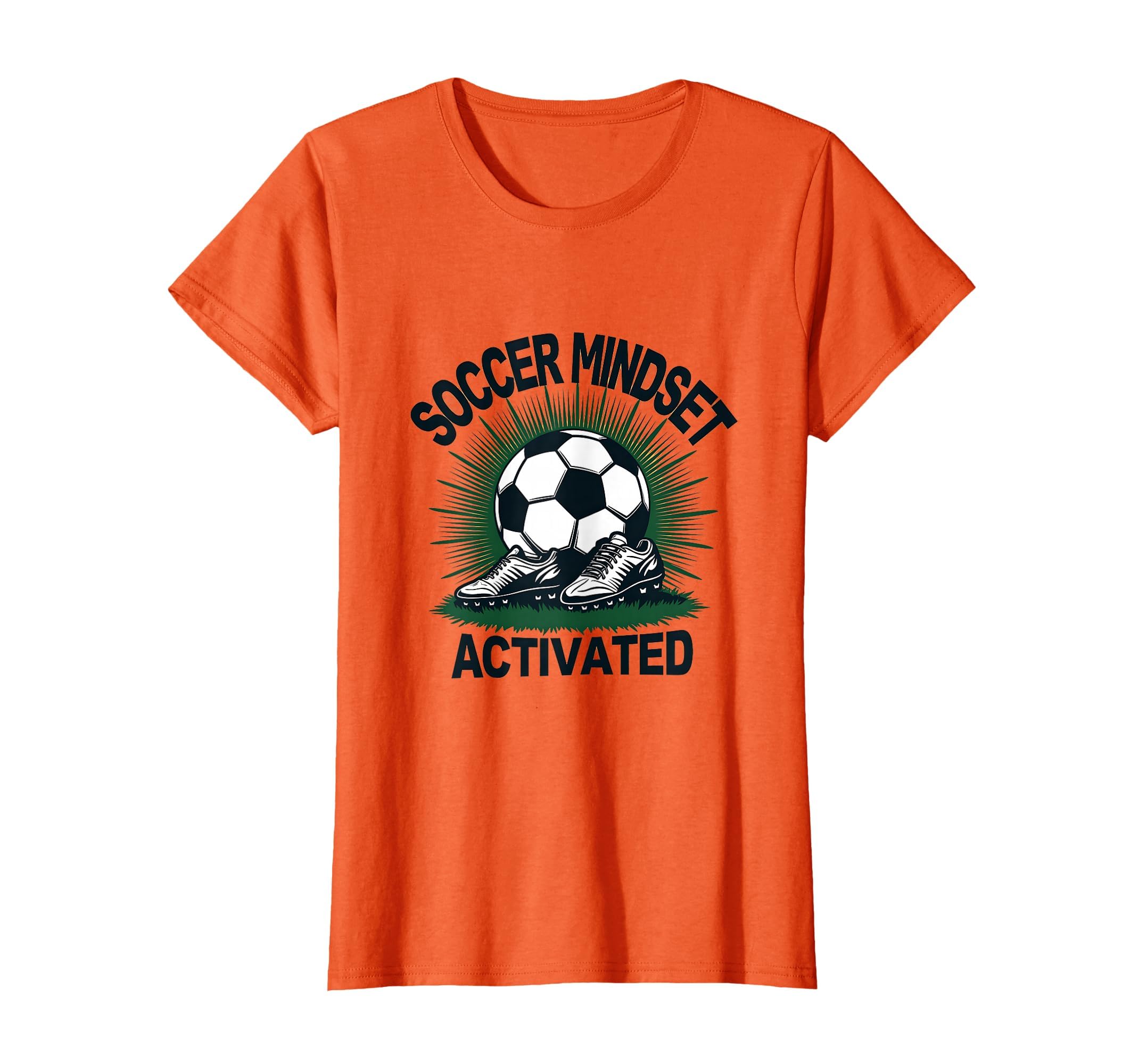 Soccer Mindset Activated Bold T-Shirt - Custom Art Print Unisex