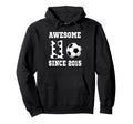 11 Years Old Birthday Soccer Hoodie - Fun Novelty Design for Adults