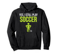 Still Play Soccer Sports Player Hoodie - Custom Art Print for Adults