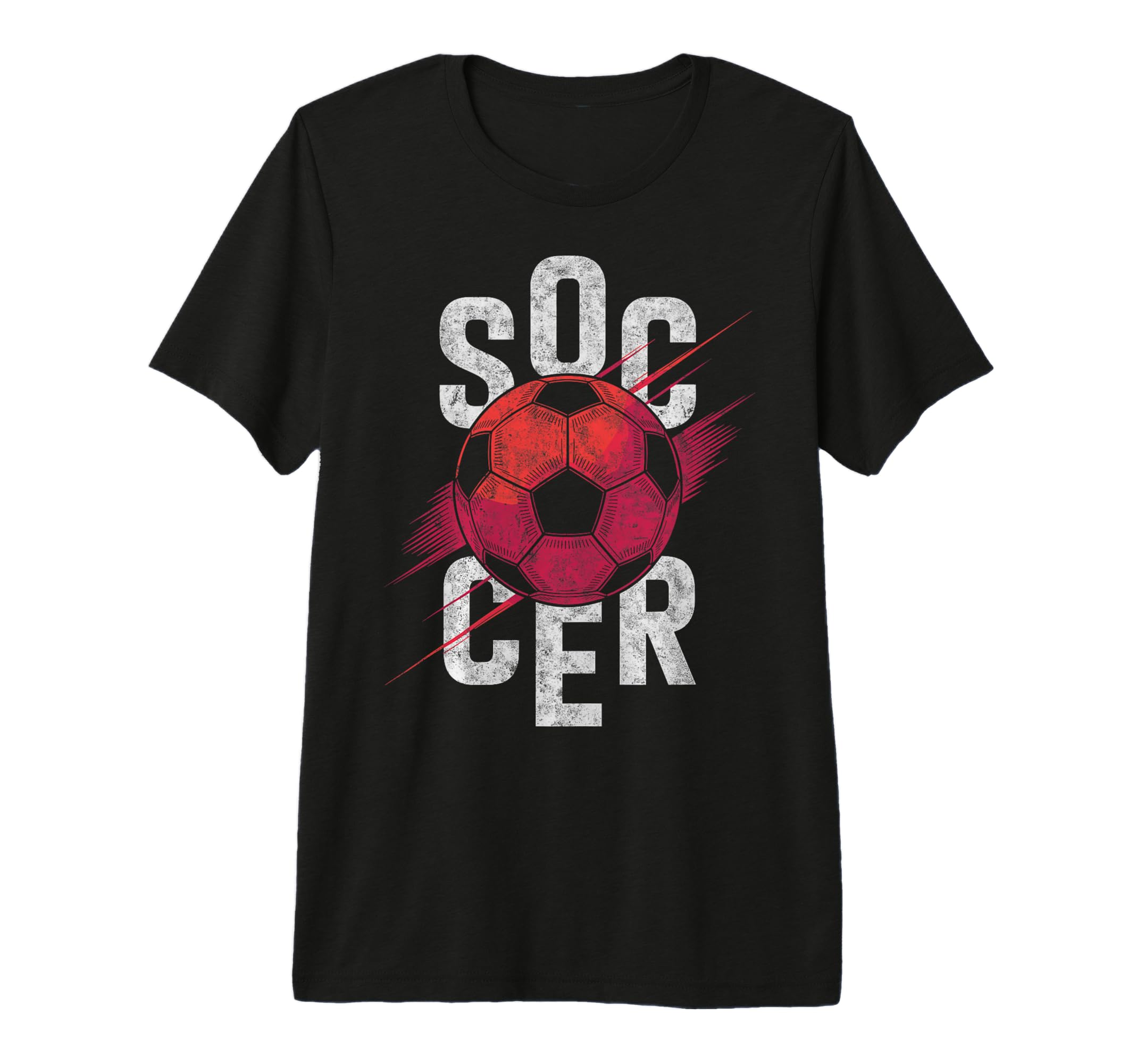 Soccer Football Ball Soccer Player T-Shirt - Fun Novelty Design Unisex