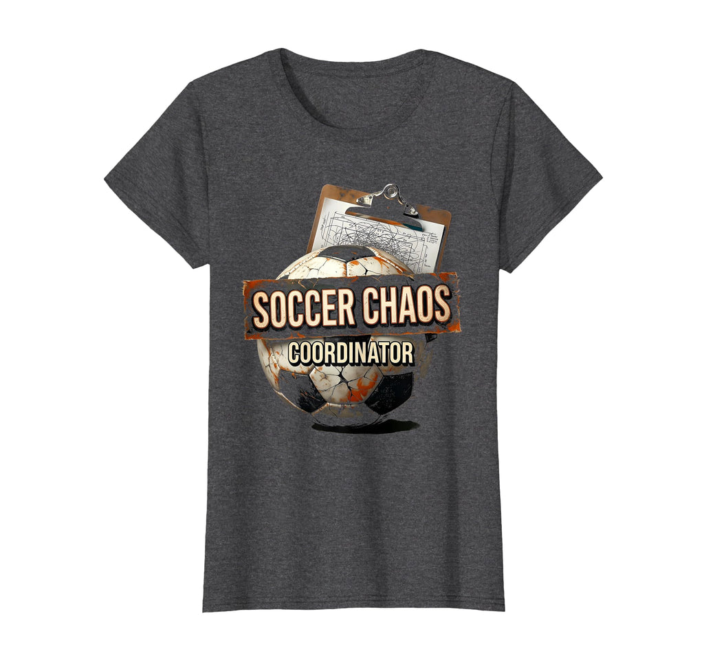Soccer Chaos Coordinator Funny Soccer T-Shirt - Unique Graphic Men Women