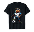 Soccer Capybara Sport Soccer T-Shirt - Casual Everyday Wear for Adults