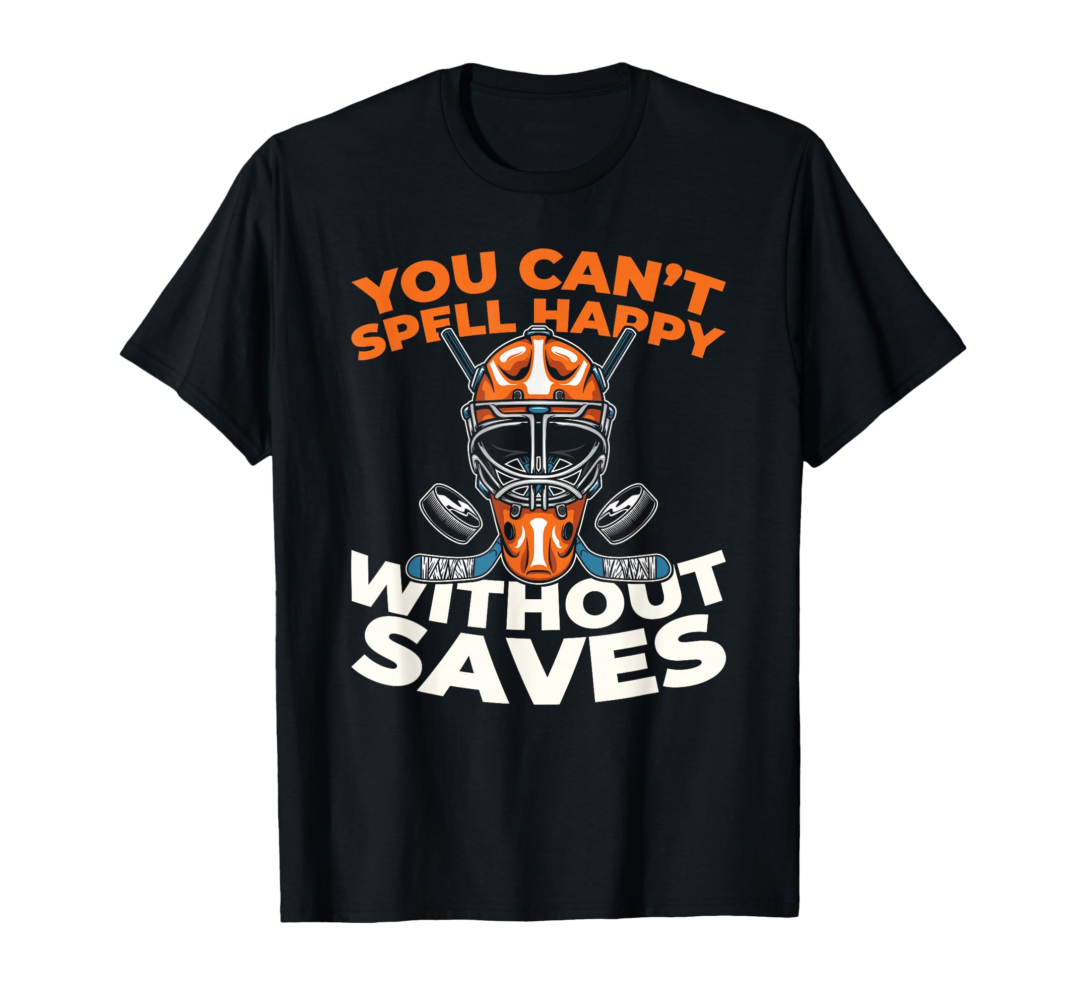 Hockey Goalkeeper Ice Hockey Goalie T-Shirt - Novelty Apparel Unisex