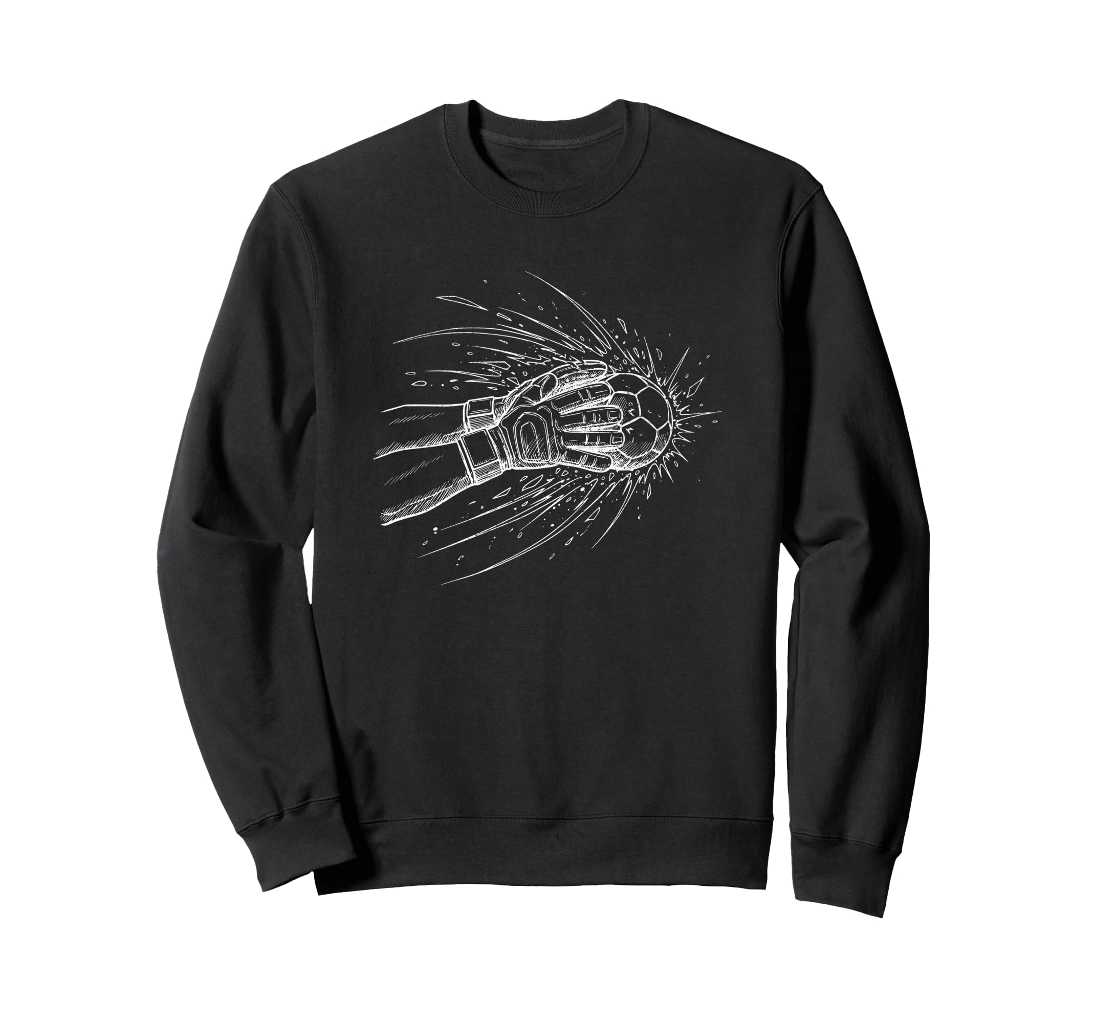 Soccer Goalkeeper Goalie Mens Sweatshirt - Trendy Graphic Men Women