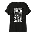 My Favorite Soccer Goalie Aunt Soccer T-Shirt - Novelty Apparel for Adults
