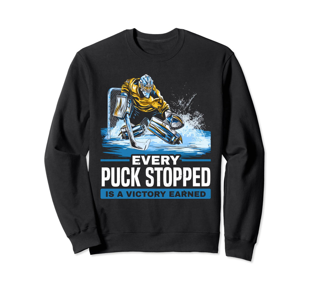 Ice Hockey Goalie Goaltender Sweatshirt - Streetwear Style for Adults