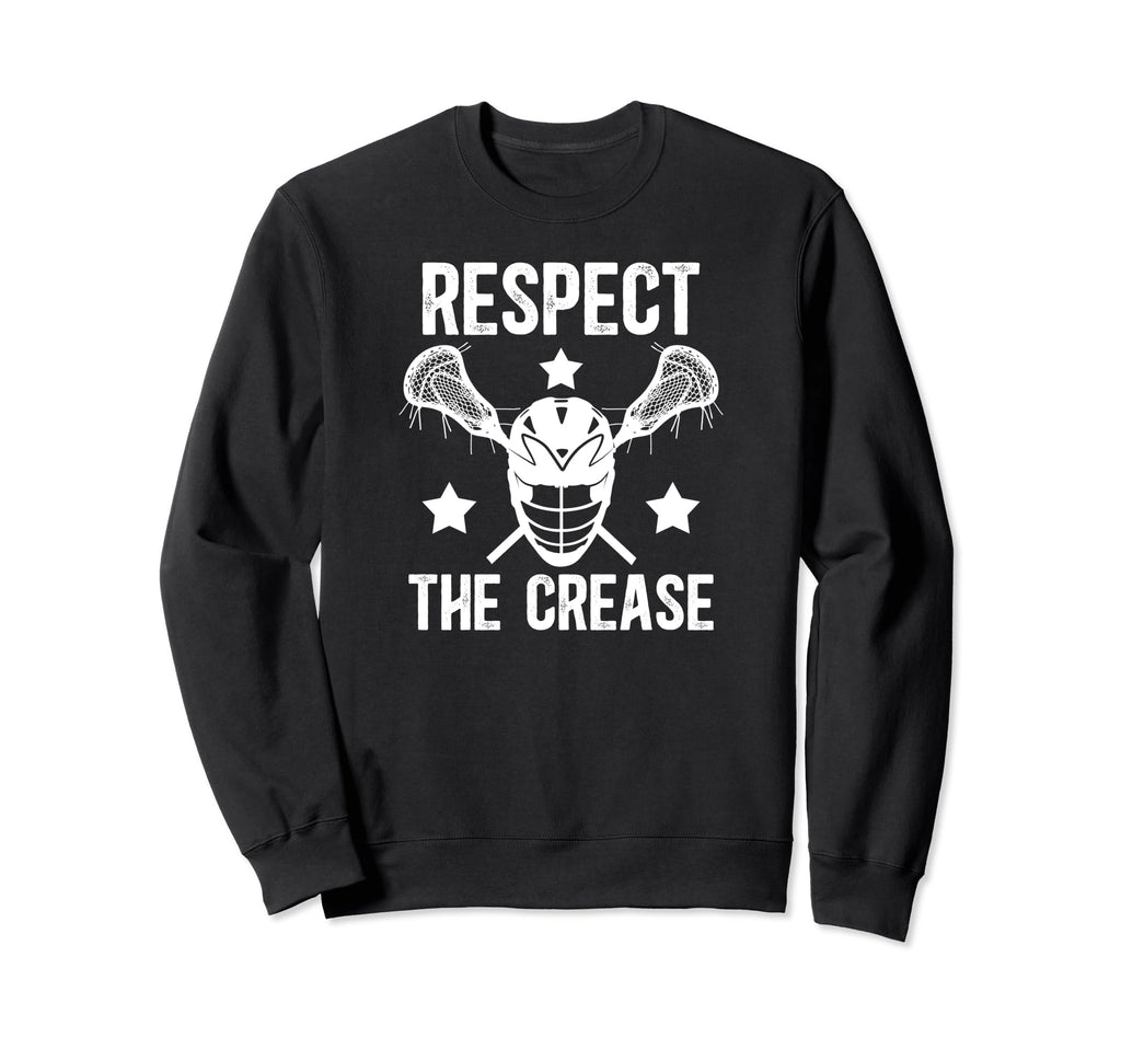 Respect Crease Lacrosse Sweatshirt - Casual Everyday Wear for Adults