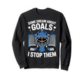 Best Hockey Goalie Art Ice Hockey Sweatshirt - Novelty Apparel Men Women