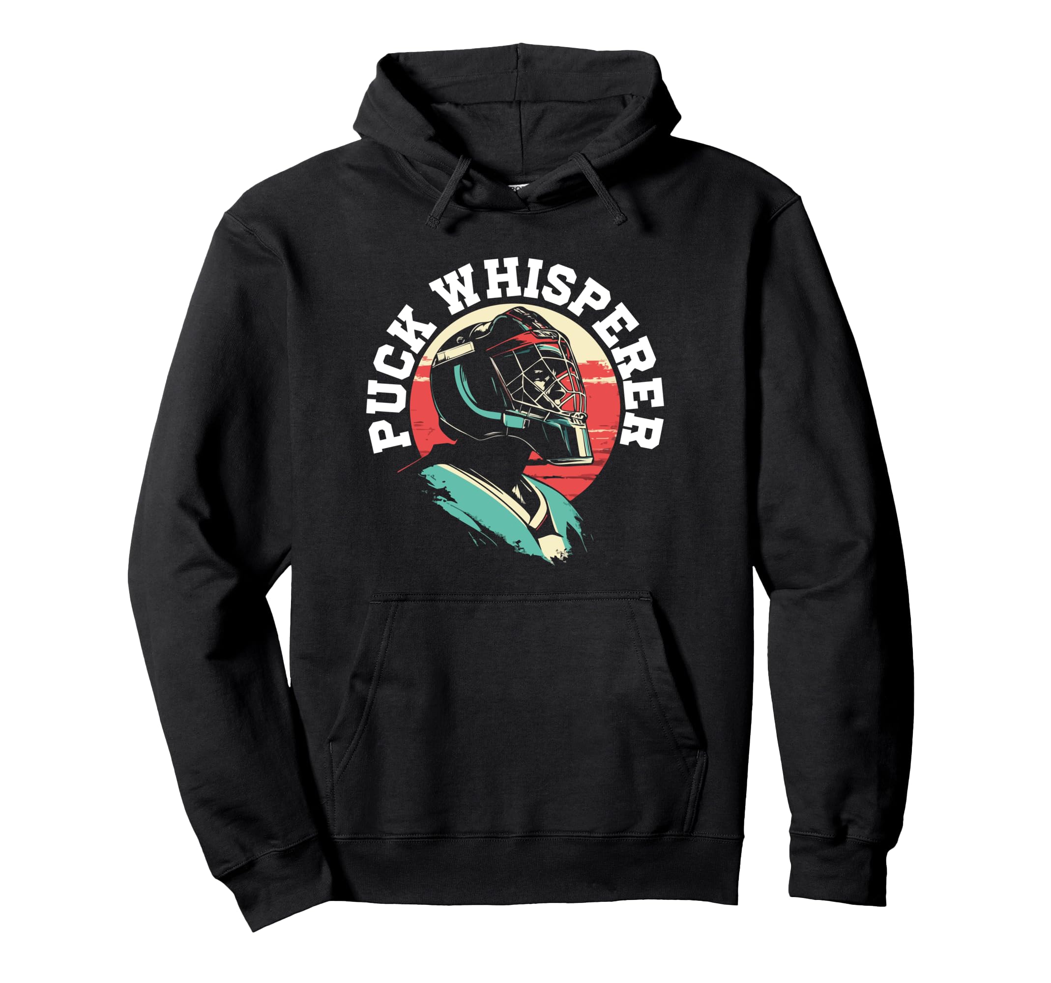 Ice Hockey Goalie Gift Ice Hockey Sweatshirt - Minimalist Print Unisex