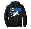 Iceland Soccer Fans Jersey Icelandic Hoodie - Custom Art Print Unisex