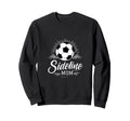 Sideline Mom Soccer Mama Soccer Mom Sweatshirt - Graphic Print for Adults