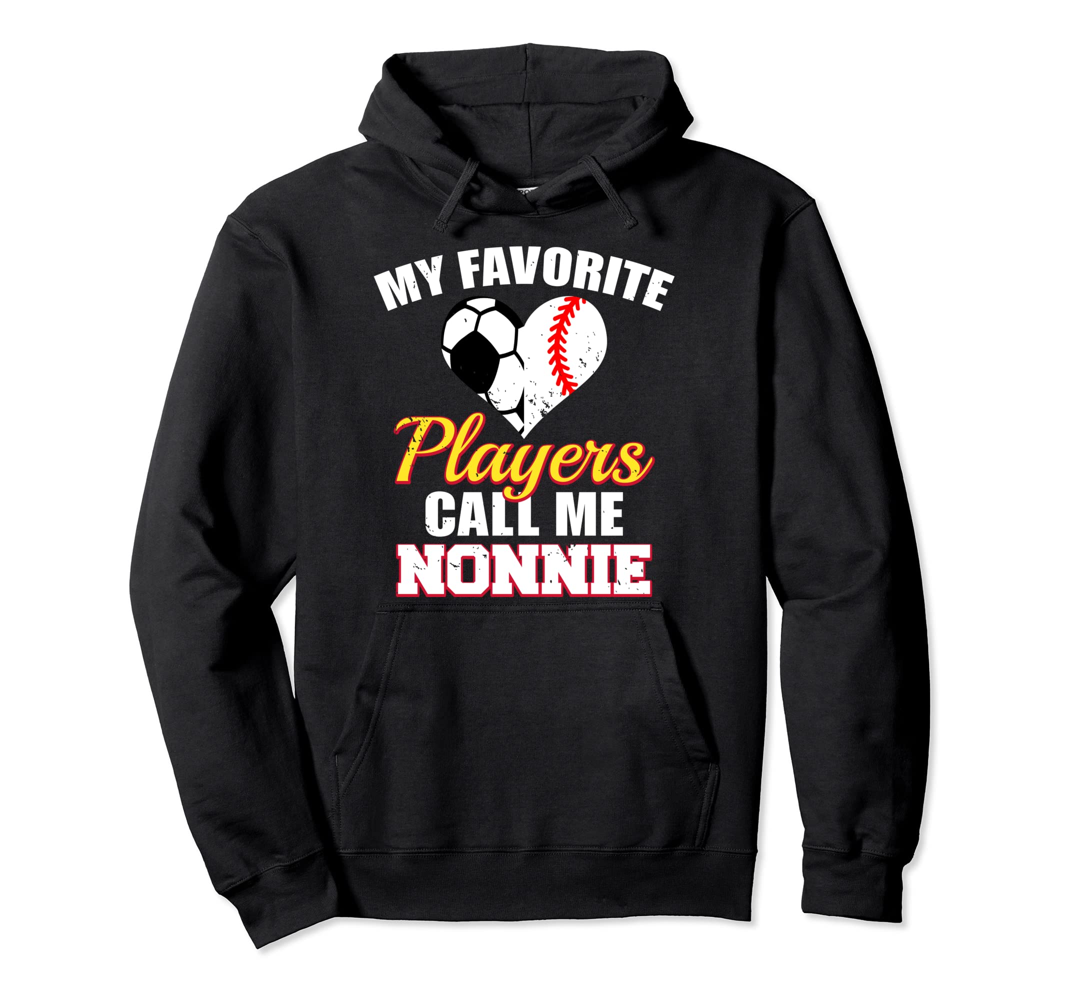 My Favorite Players Call Me Nonnie Hoodie - Aesthetic Graphic Men Women