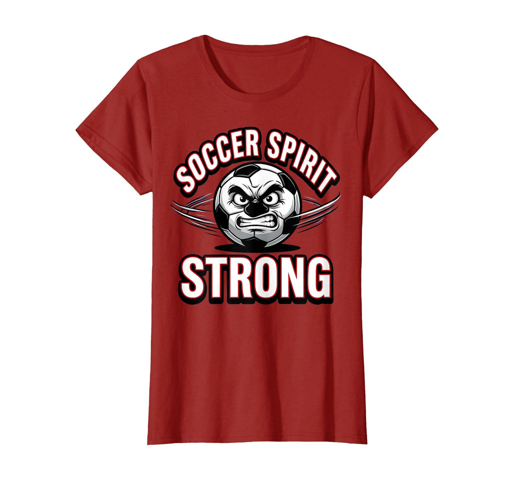 Soccer Spirit Strong T-Shirt - Minimalist Print Unisex