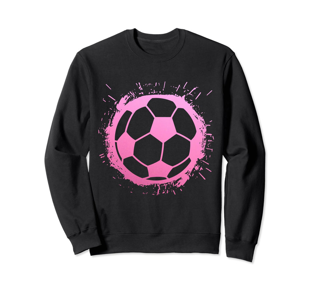 Soccer Player Ball Sports Sweatshirt - Minimalist Print Unisex