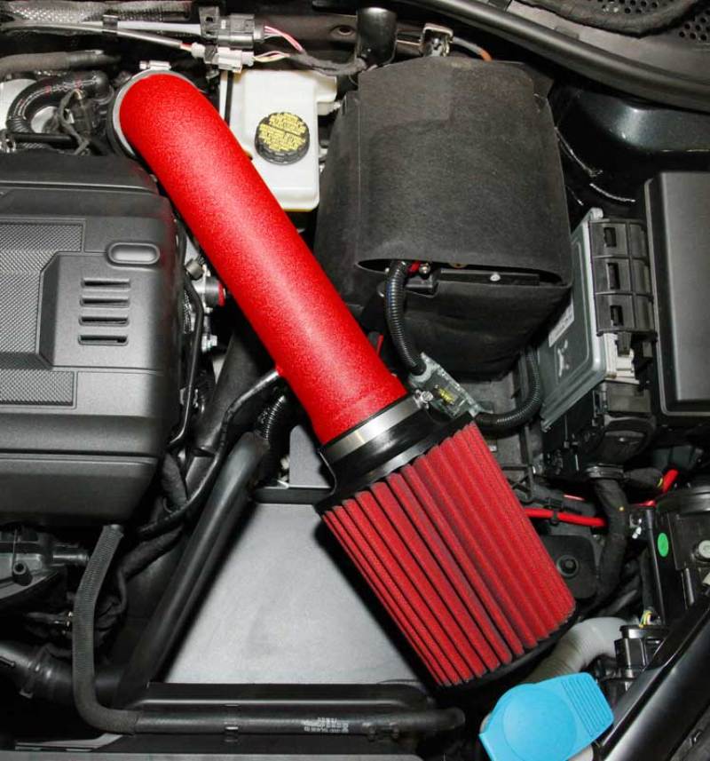 AEM Induction AEM 2015 Volkswagen Golf GTI 2.0L Cold Air Intake System Wrinkle Red 21-746WR