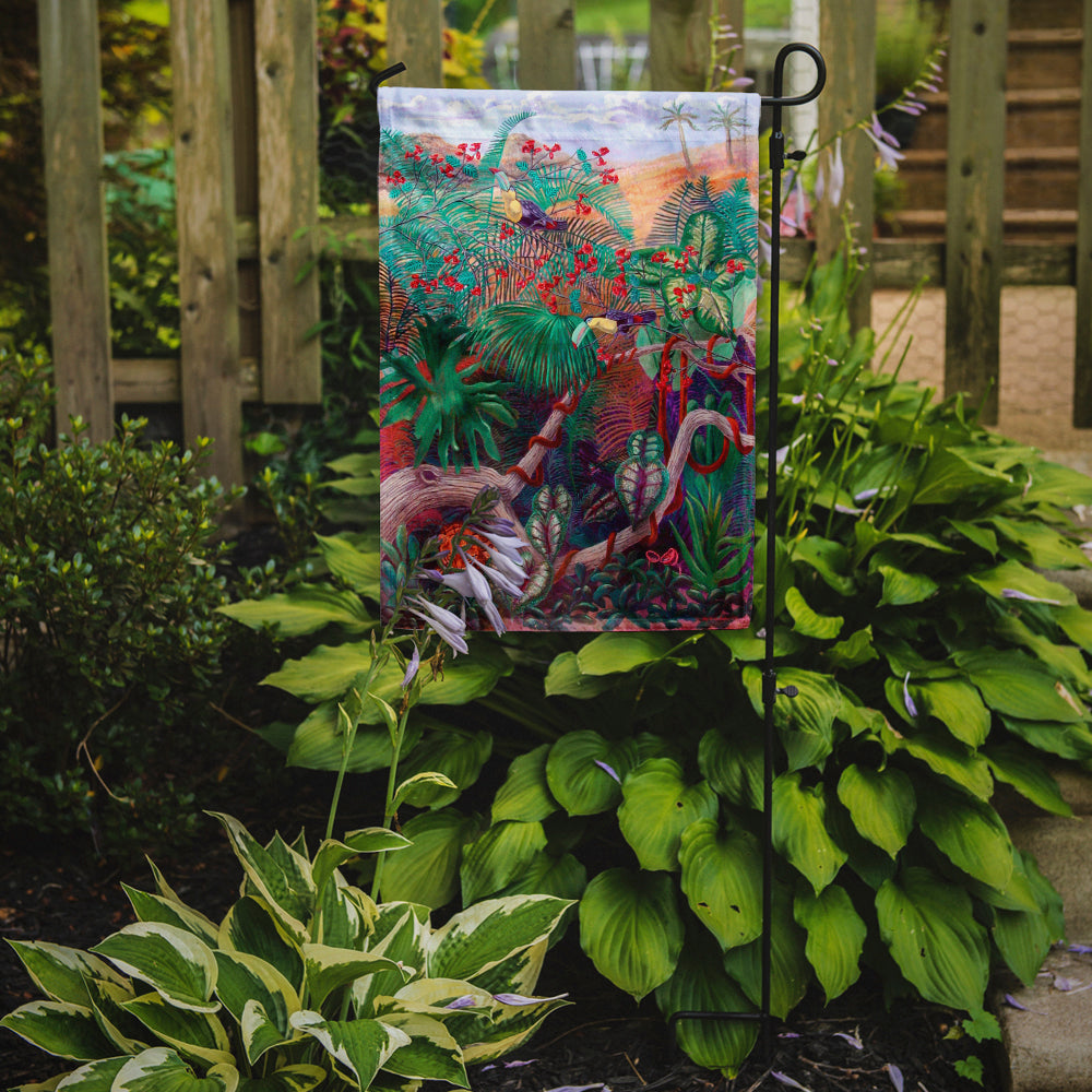 Bird - Toucan Garden Flag Mailbox Decorative Yard Banner Outside Patio Artwork for Flower Beds, Garden Size, Multicolor