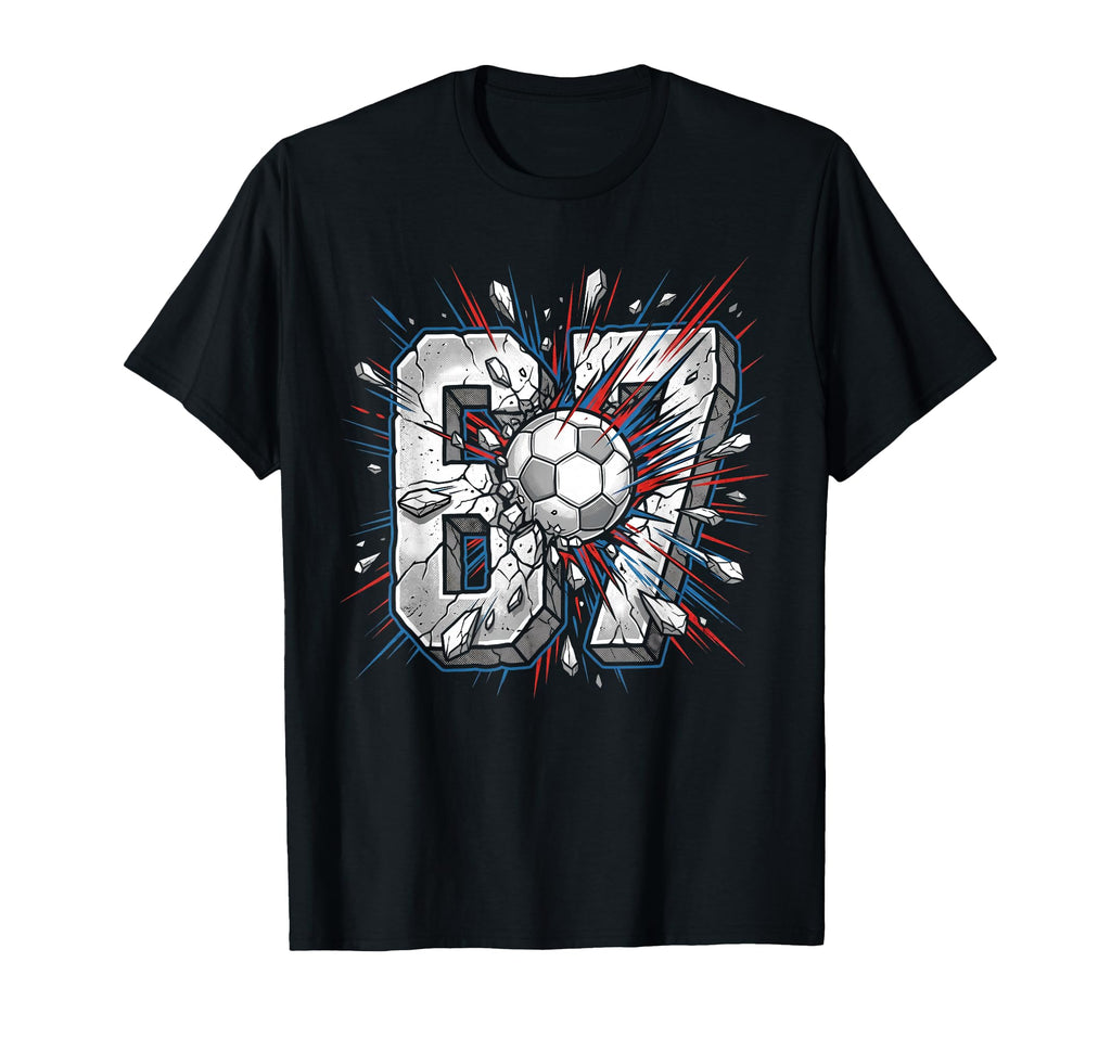 Six Seven Soccer Birthday 67 T-Shirt - Casual Everyday Wear Unisex