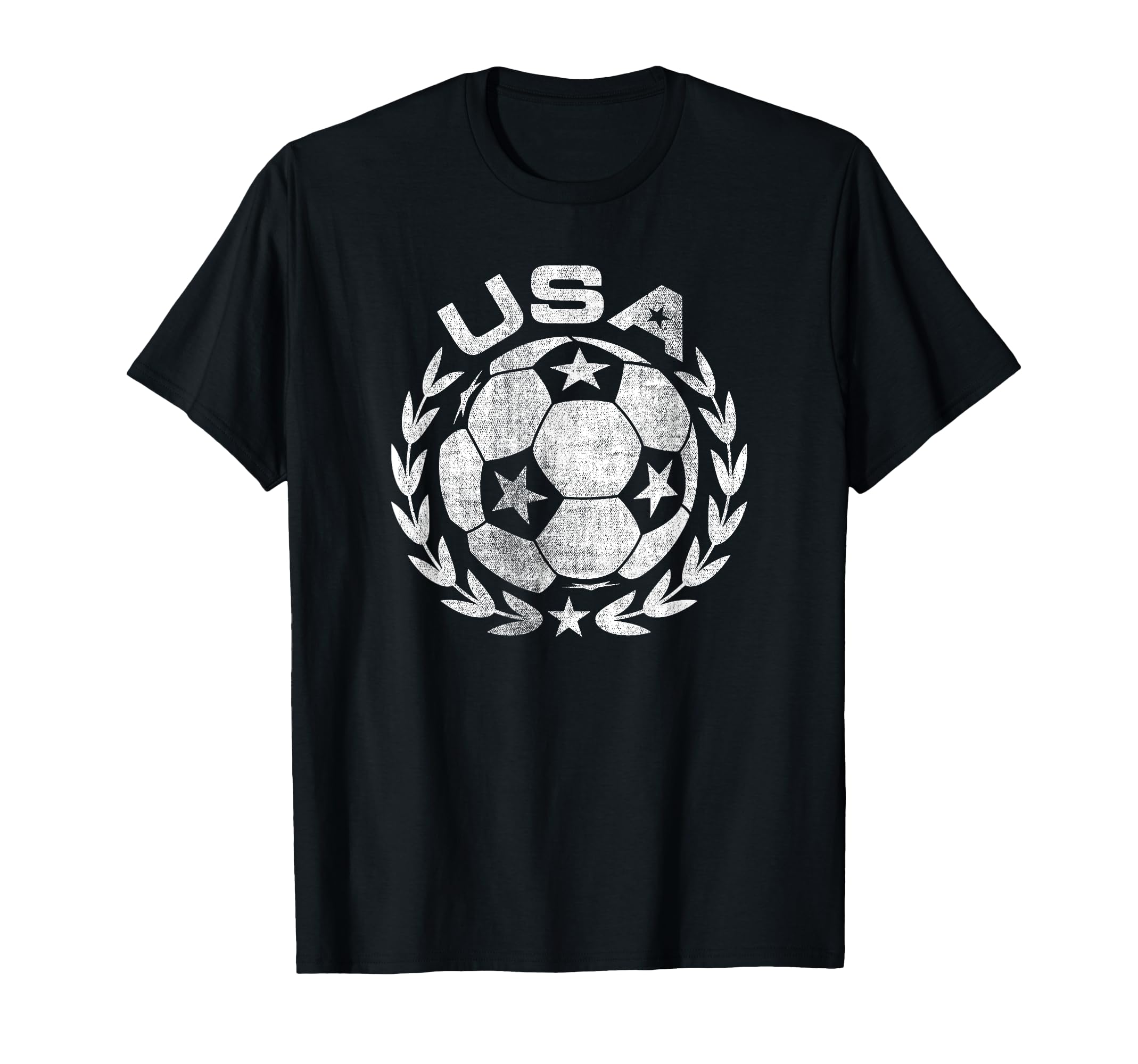 Trendy Usa Soccer Ball Logo T-Shirt - Unique Graphic Men Women