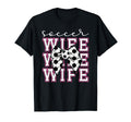 Soccer Wife Soccer Player Coquette T-Shirt - Graphic Print Men Women