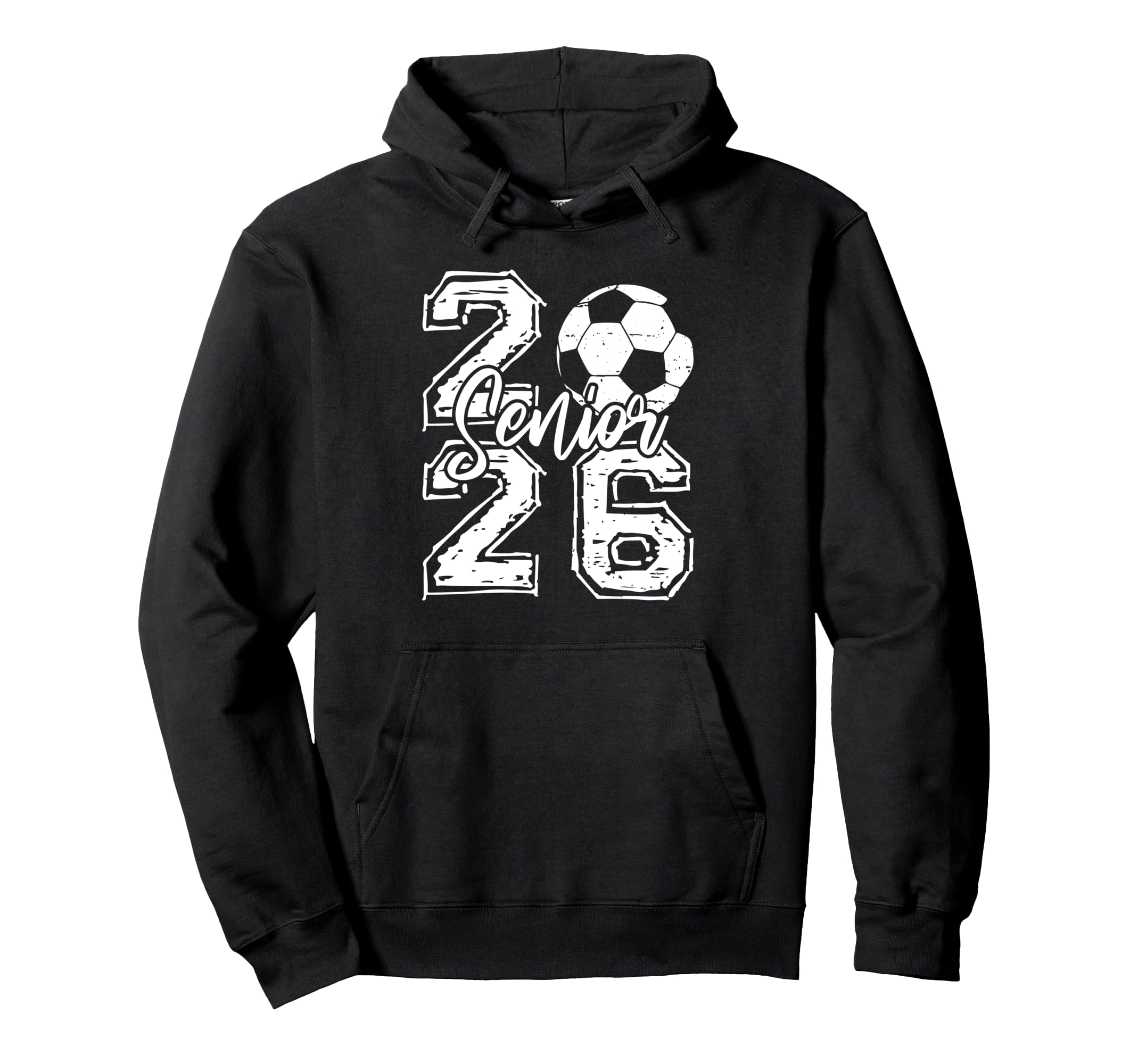 Class 2026 Soccer Senior 2026 Back To Hoodie - Streetwear Style Men Women