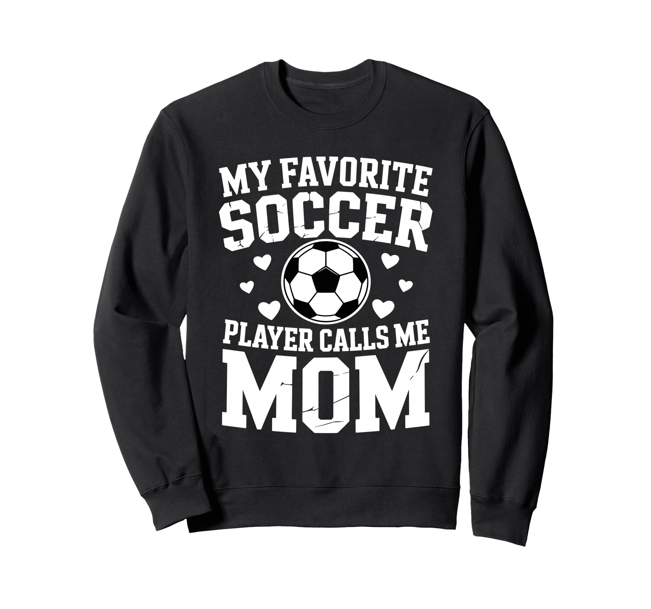 Womens Soccer Mom Mama Mothers Day Sweatshirt - Minimalist Print Men Women