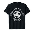North Little Rock Soccer Distressed T-Shirt - Streetwear Style Men Women