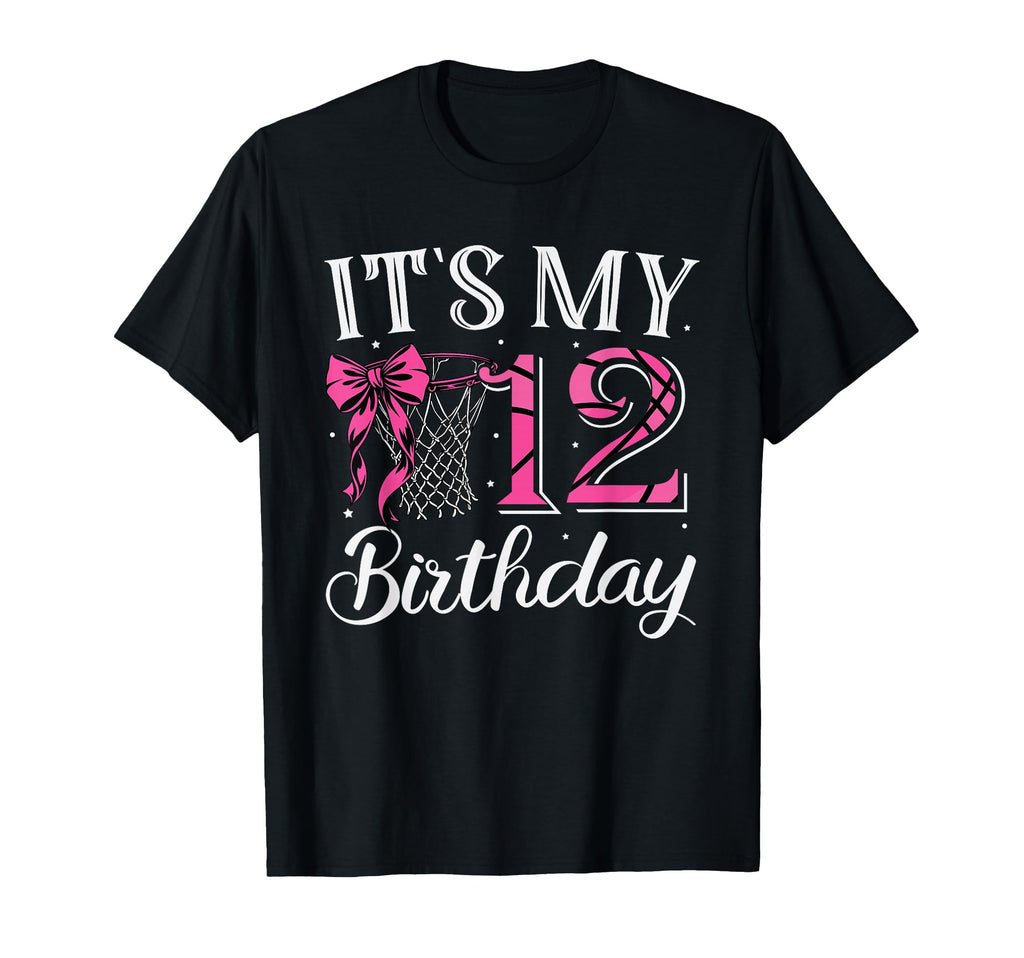 Its My 12 Twelve Birthday Coquette T-Shirt - Streetwear Style for Adults
