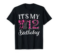 Its My 12 Twelve Birthday Coquette T-Shirt - Streetwear Style for Adults